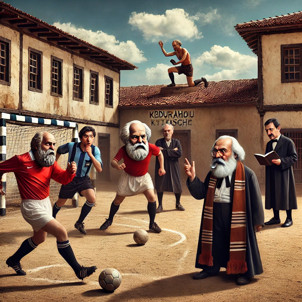 Felsefi Halı Saha Maçı